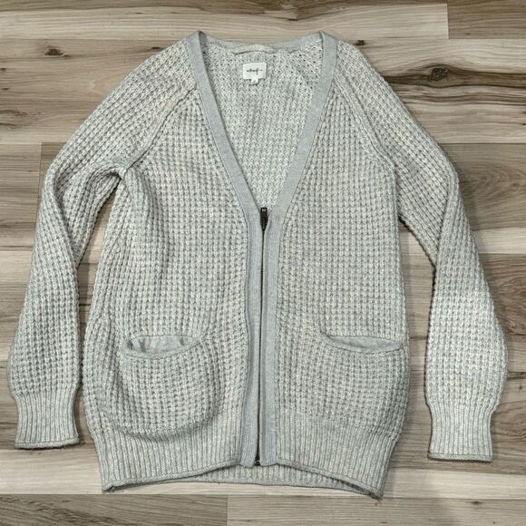 Aritzia Wilfred Marin Chunky Knit Alpaca Wool Cardigan Sweater Women’s XS - Picture 1 of 3